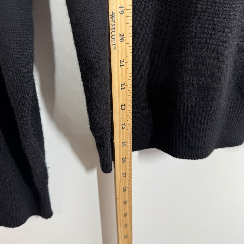 Trade Iceland Black Gray Zip Hoodie Sweater Mens Size XL Wool Blend Italy - Picture 9 of 13